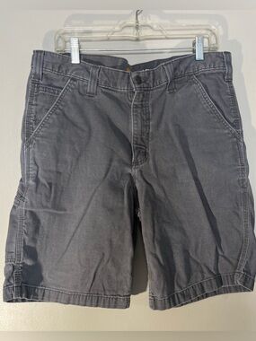 Gray Carhartt relaxed fit shorts
